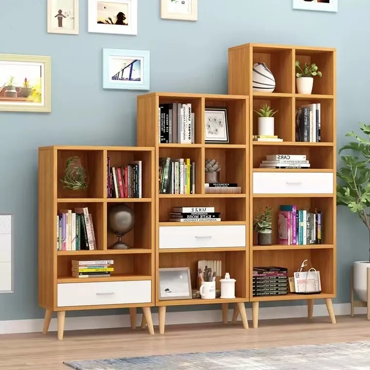 Wooden Cabinet Book Shelf Supermarket shelves warehouse shelves