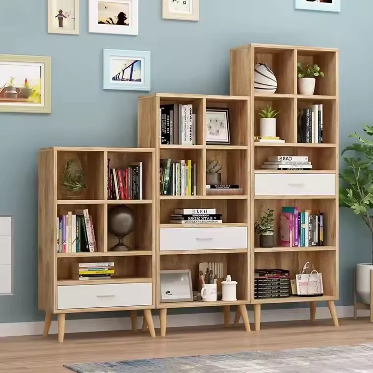 Wooden Cabinet Book Shelf Supermarket shelves warehouse shelves