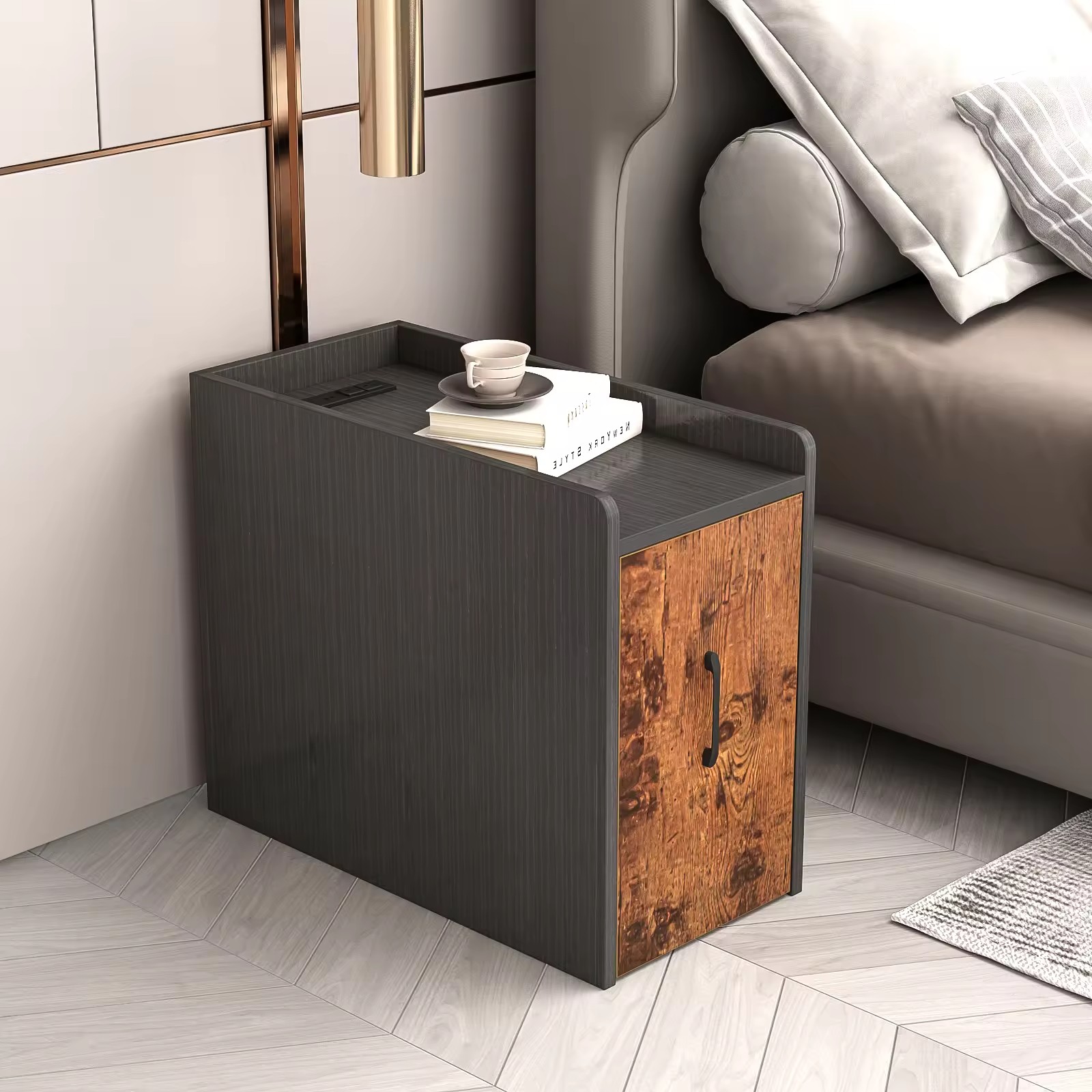 Small Table With Socket Side Table Simple Home Sofa Side Table