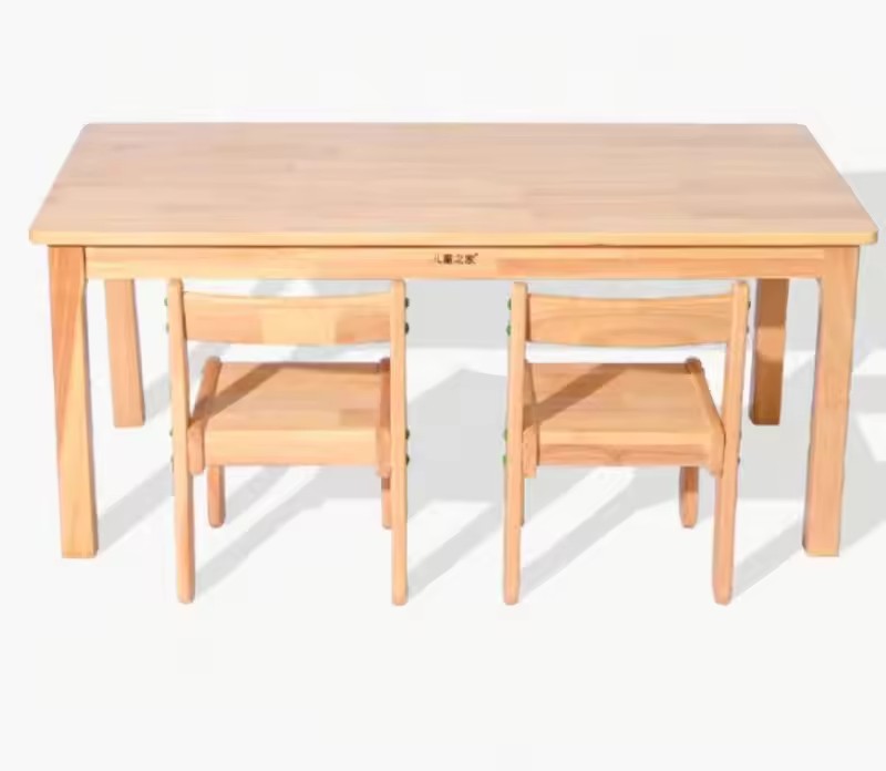 Solid Wood Kindergarten Tables And Chairs Set Desks And Chairs Baby Desks Children’s Study Desks