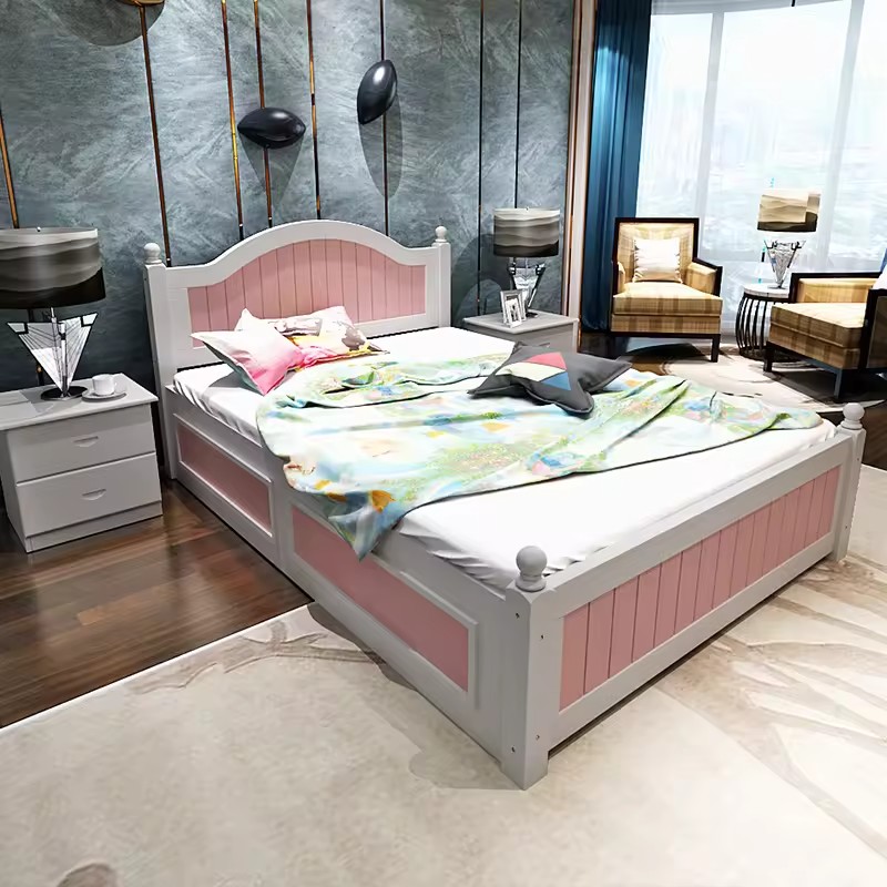 Baby Wooden Bed Bed Room Furniture Bedroom Set Bed