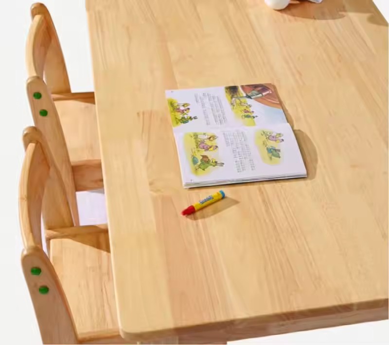 Solid Wood Kindergarten Tables And Chairs Set Desks And Chairs Baby Desks Children’s Study Desks