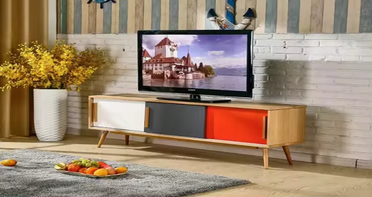 Modern Minimalist Multi-function Small Tv Rack Cabinet Design Stand