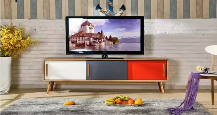 Modern Minimalist Multi-function Small Tv Rack Cabinet Design Stand