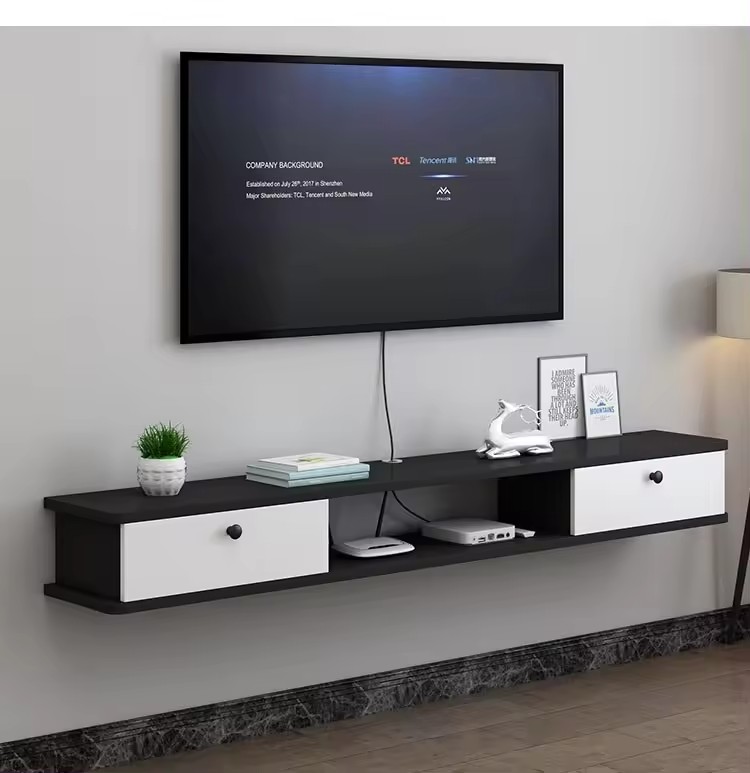 Modern Wall-mounted Tv Stand Living Room Background Wall Hanging Bedroom Storage Cabinet