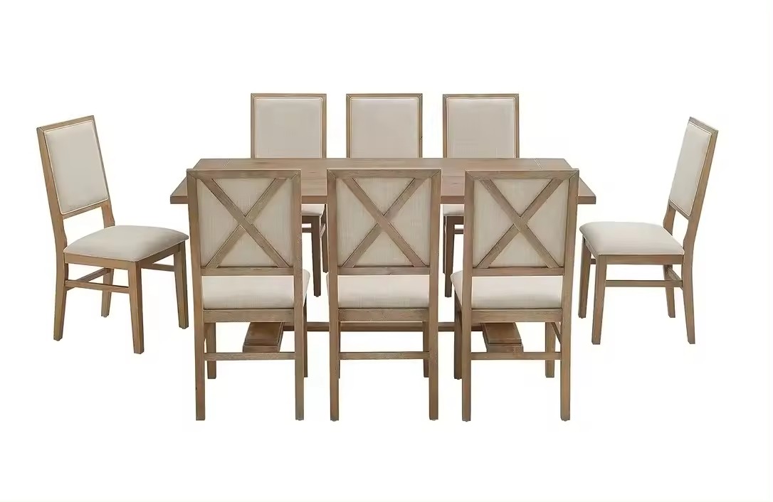 High Quality Wood Dining Table Square Table For 4 Chairs For Dining Easy To Assemble Good Standard For Dinning Room